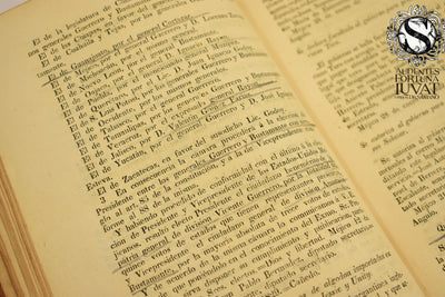 COLECCIÓN DE LEYES Y DECRETOS DEL CONGRESO GENERAL