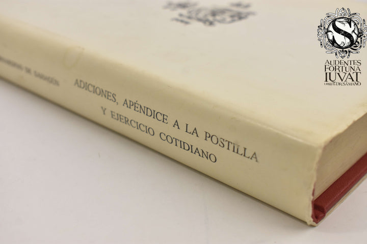 ADICIONES, APÉNDICE A LA POSTILLA Y EJERCICIO COTIDIANO - Bernardino de Sahagún
