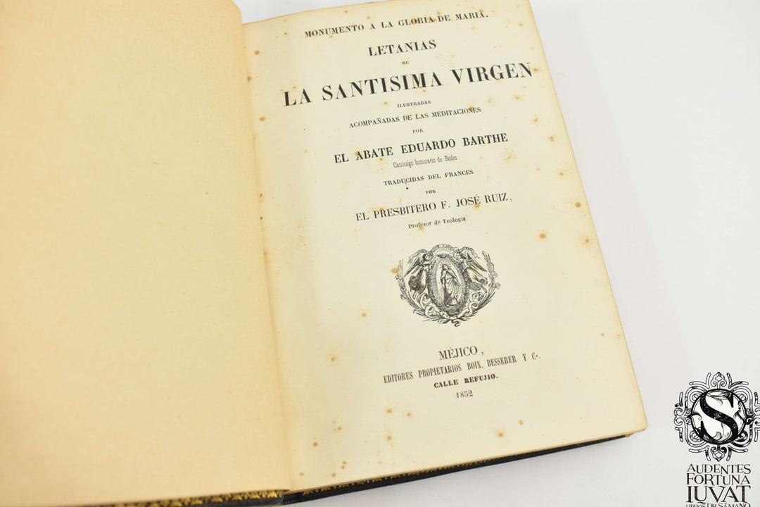 LETANÍAS DE LA SANTÍSIMA VIRGEN - Eduardo Barthe