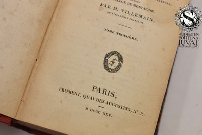 ESSAIS DE MICHEL DE MONTAIGNE