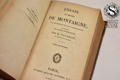 ESSAIS DE MICHEL DE MONTAIGNE