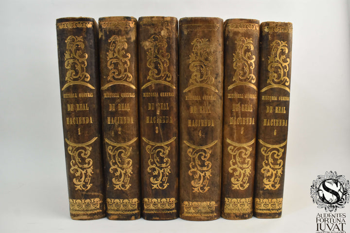 HISTORIA GENERAL DE REAL HACIENDA - Fabian de Fonseca y D. Carlos Urrutia