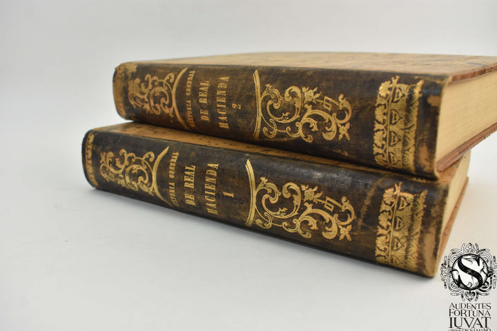 HISTORIA GENERAL DE REAL HACIENDA - Fabian de Fonseca y D. Carlos Urrutia