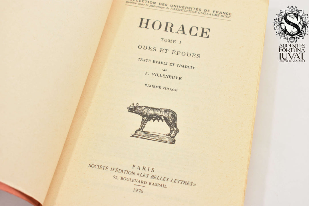 ODES ET EPODES - Horace