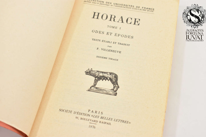 ODES ET EPODES - Horace