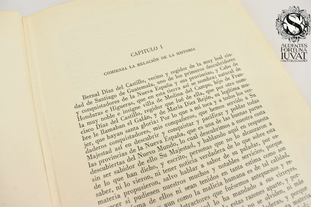 HISTORIA VERDADERA DE LA CONQUISTA DE LA NUEVA ESPAÑA - Bernal Díaz del Castillo