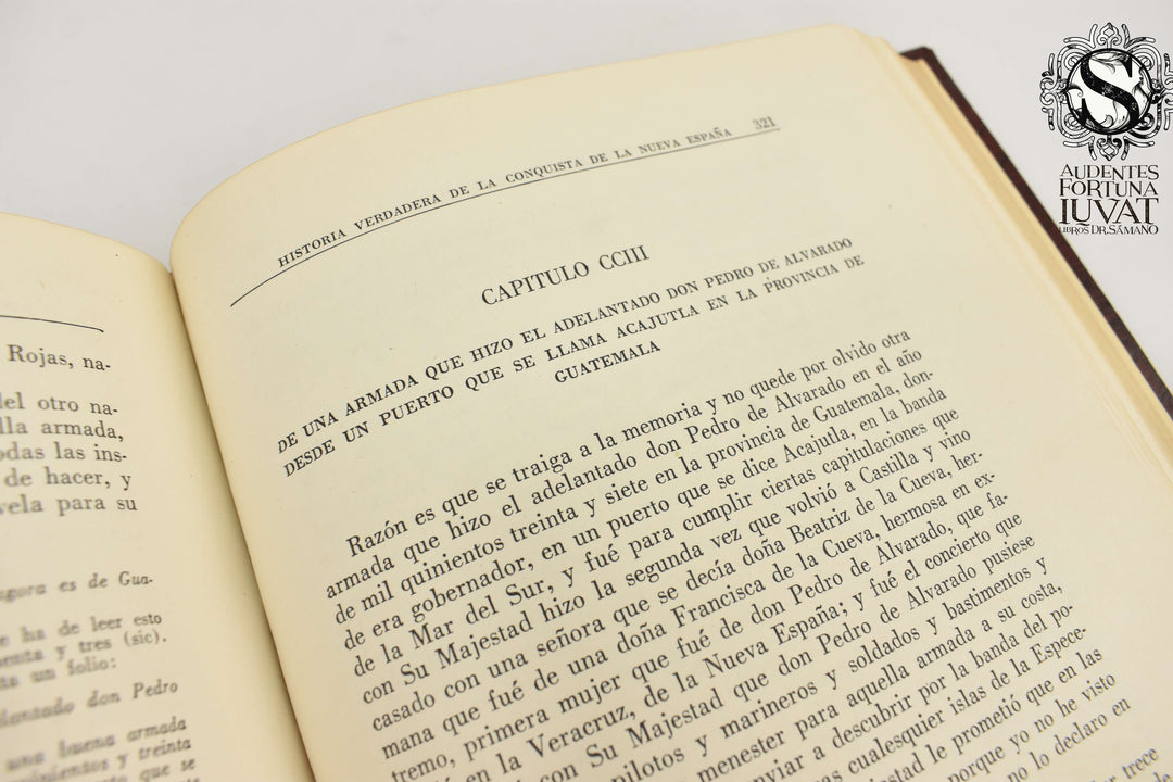 HISTORIA VERDADERA DE LA CONQUISTA DE LA NUEVA ESPAÑA - Bernal Díaz del Castillo