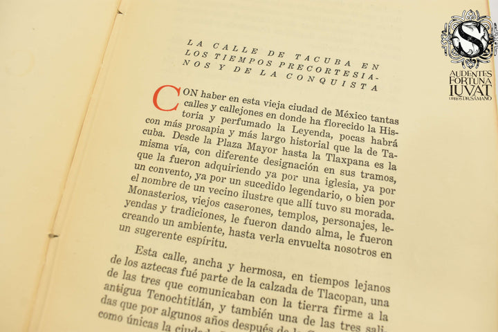 POR LA VIEJA CALZADA DE TLACOPAN - Artemio de Valle-Arizpe