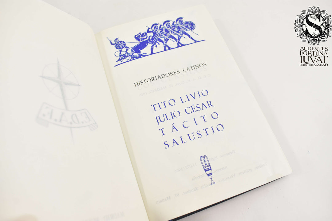 HISTORIADORES LATINOS - Tito Livio / Julio César / Tácito / Salustio