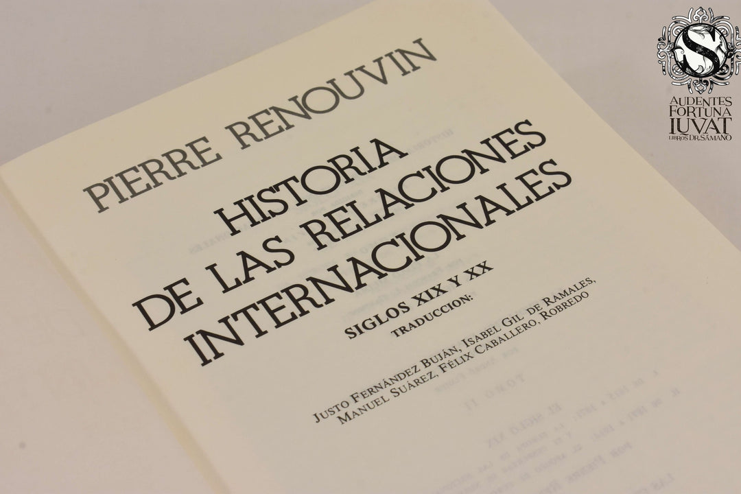 Historia de las Relaciones Internacionales - PIERRE RENOUVIN