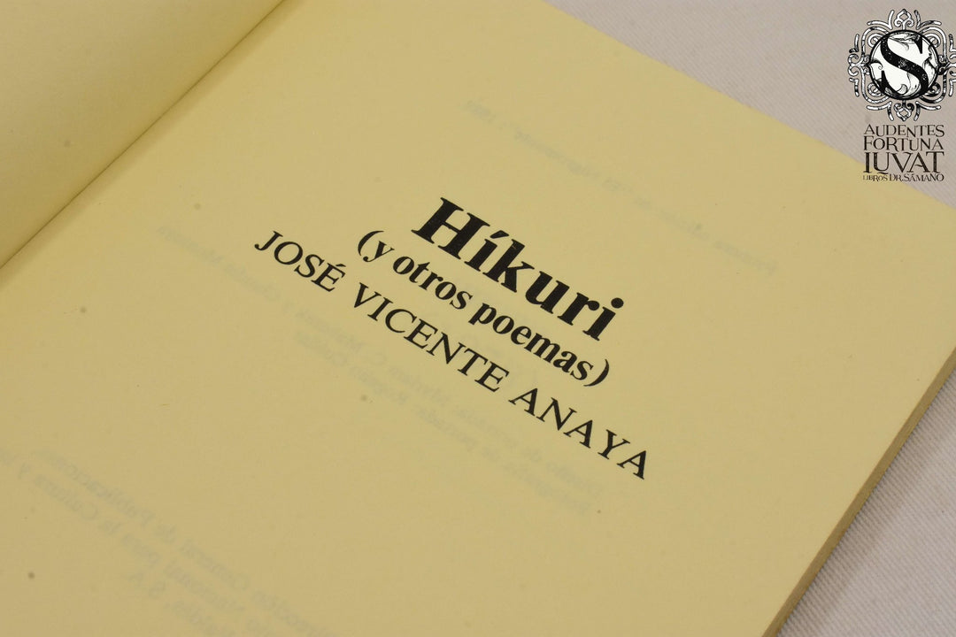 HÍKURI - José Vicente Anaya