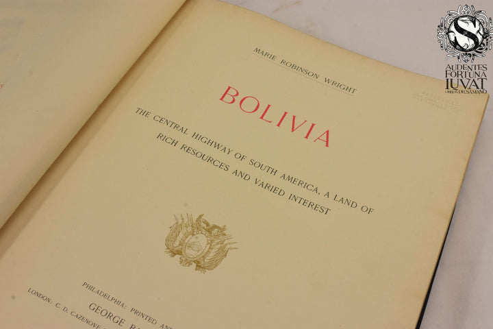 Bolivia - MARIE ROBINSON WRIGHT