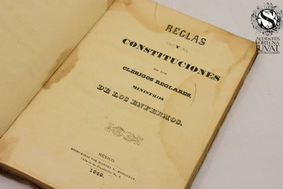 REGLAS Y CONSTITUCIONES DE LOS CLÉRIGOS REGLARES - Manuel F. Redondas