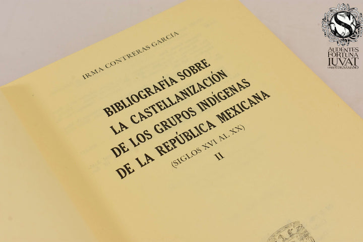 Bibliografía sobre la castellanización de los grupos de lña República Mexicana - IRMA CONTRERAS GARCÍA