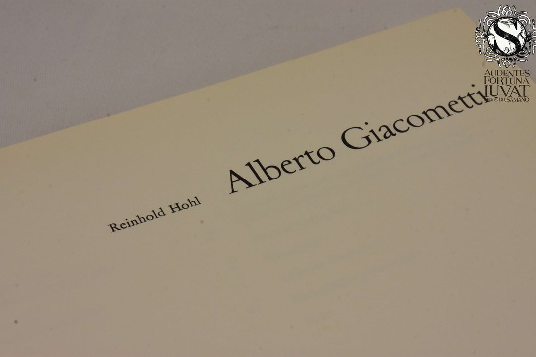 ALBERTO GIACOMETTI - Reinhold Hold