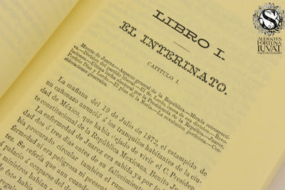 Historia de la administración de D. Sebastián Lerdo de Tejada - VICENTE RIVA PALACIO