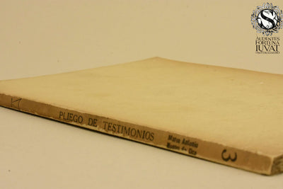 PLIEGO DE TESTIMONIOS - Antonio Montes de Oca