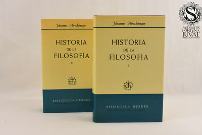 Historia de la Filosofía - Johannes Hirschberger