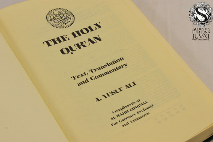 THE HOLY QUR'AN - A. Yusuf Ali