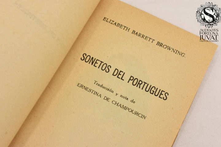 Sonetos del portugués - ELIZABETH BARRETT BROWNING
