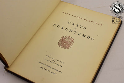 CANTO A CUAUHTÉMOC - José López Bermudez