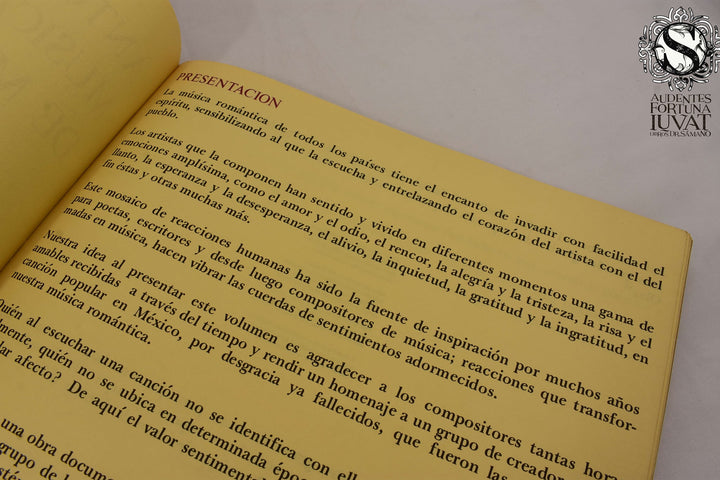 ANTOLOGÍA MÚSICA ROMÁNTICA DE MÉXICO - Arq. Fernando Fernández