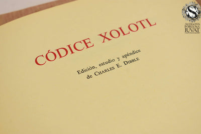 Códice Xolotl - CHARLES E. DIBBLE (edición)
