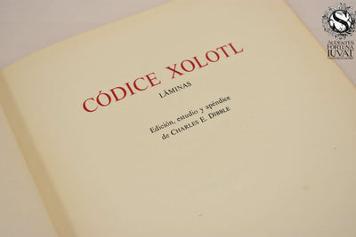 Códice Xolotl - CHARLES E. DIBBLE (edición)