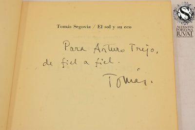 El sol y su eco - TOMÁS SEGOVIA