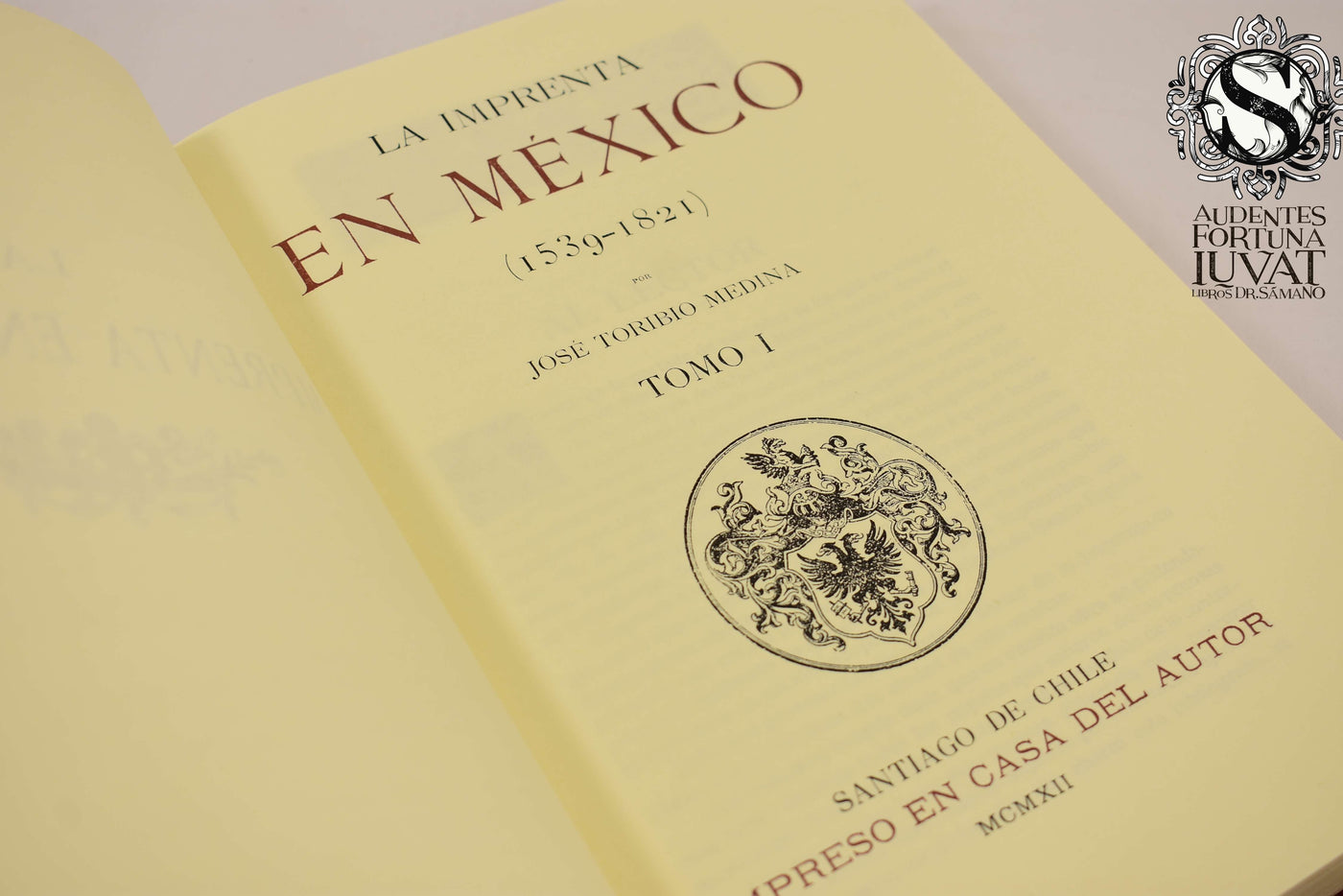 La Imprenta en México - JOSÉ TORIBIO MENDOZA