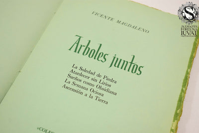 Árboles juntos - VICENTE MAGDALENO