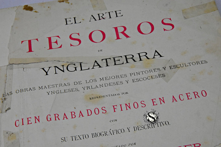 (EL ARTE). LOS TESOROS DEL ARTE DE YNGLATERRA. J. VERNON WHITAKER.
