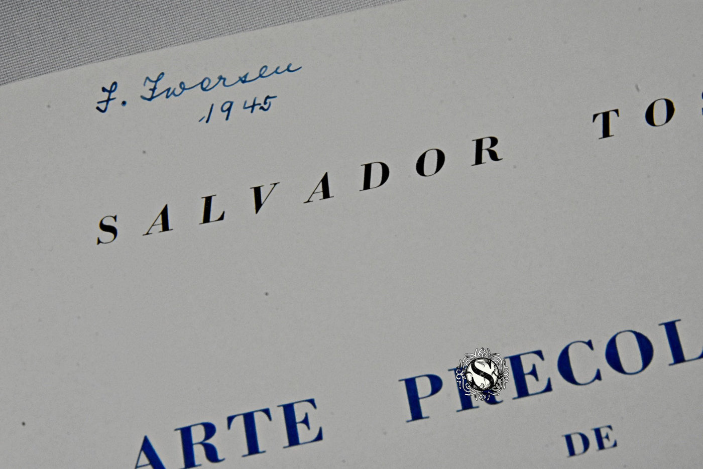 ARTE PRECOLOMBINO DE MÉXICO Y DE LA AMÉRICA CENTRAL. SALVADOR TOSCANO.