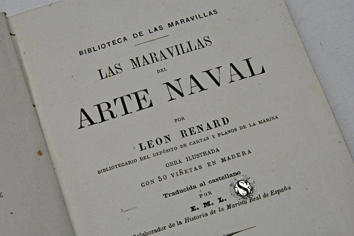 LAS MARAVILLAS DEL ARTE NAVAL. LÉON RENARD.