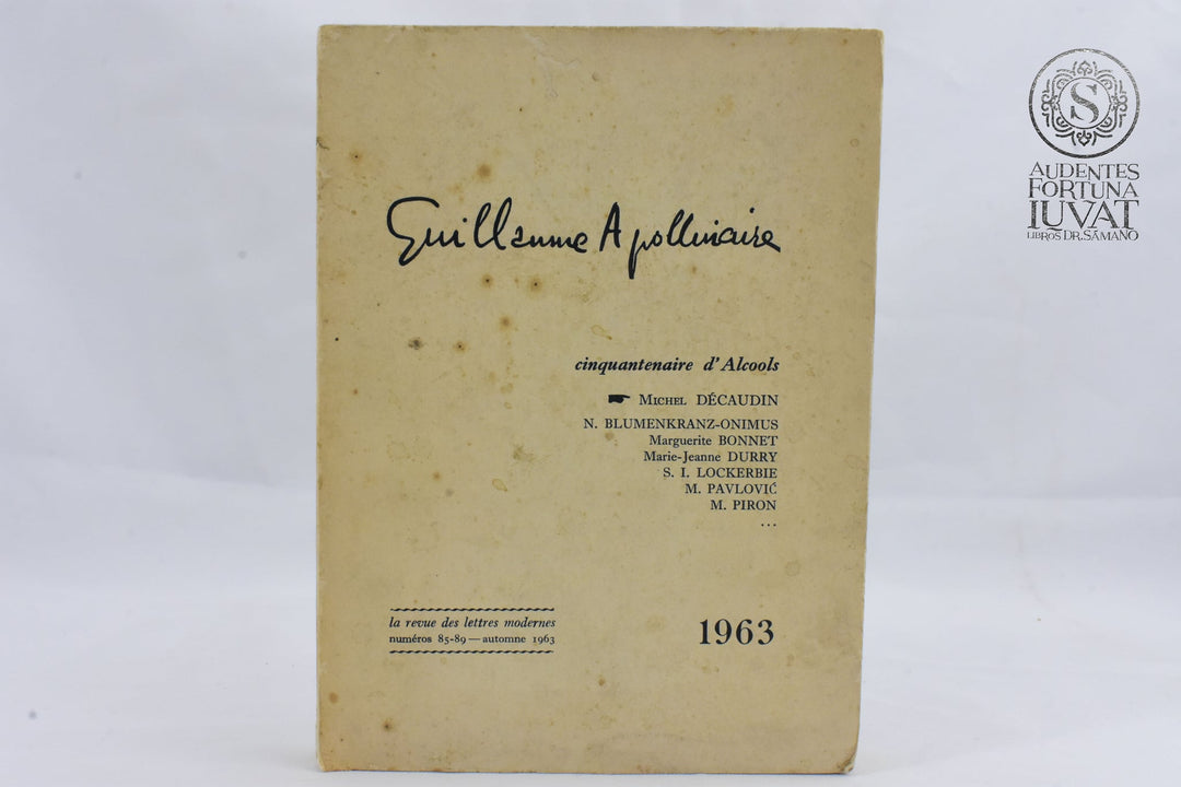 "Guillaume Apollinaire" - MICHEL DÉCAUDIN
