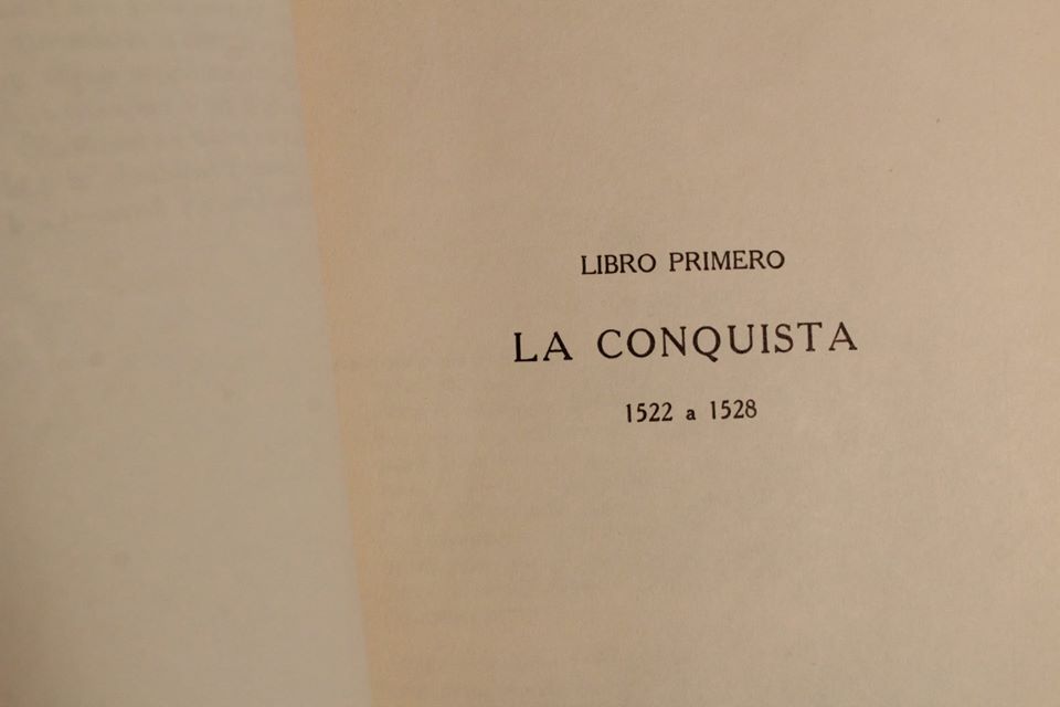 "Historia de la dominación española en México" 4 volúmenes MANUEL OROZCO Y BERRA