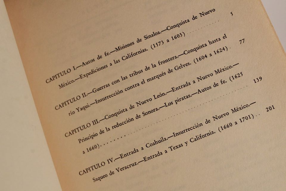 "Historia de la dominación española en México" 4 volúmenes MANUEL OROZCO Y BERRA