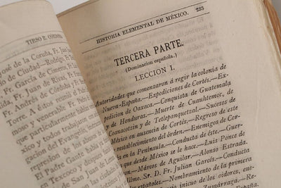 "Historia elemental de México" TIRSO RAFAEL CÓRDOBA