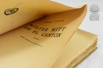 "Míster Witt en el Cantón" - RAMÓN J. SENDER