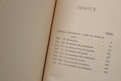 "Ortodoxia" G. K. CHESTERTON  