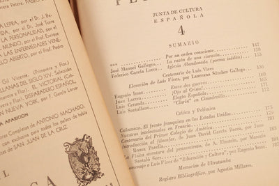 "España Peregrina" JOSÉ BERGAMÍN, JOSEP CARNER, JUAN LARREA