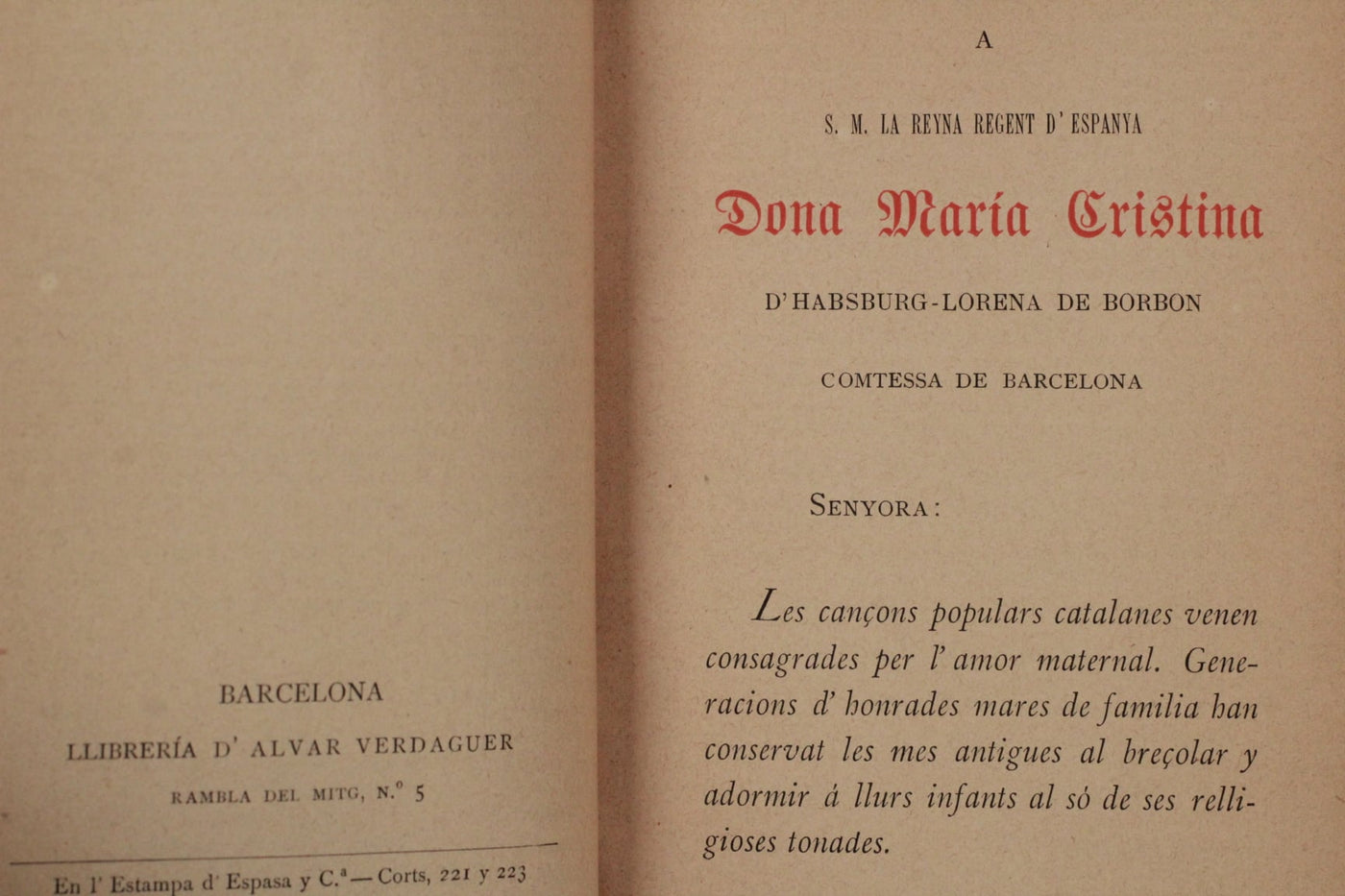 "Romancer popular de la Terra Catalana" - M. AGUILÓ Y FUSTER